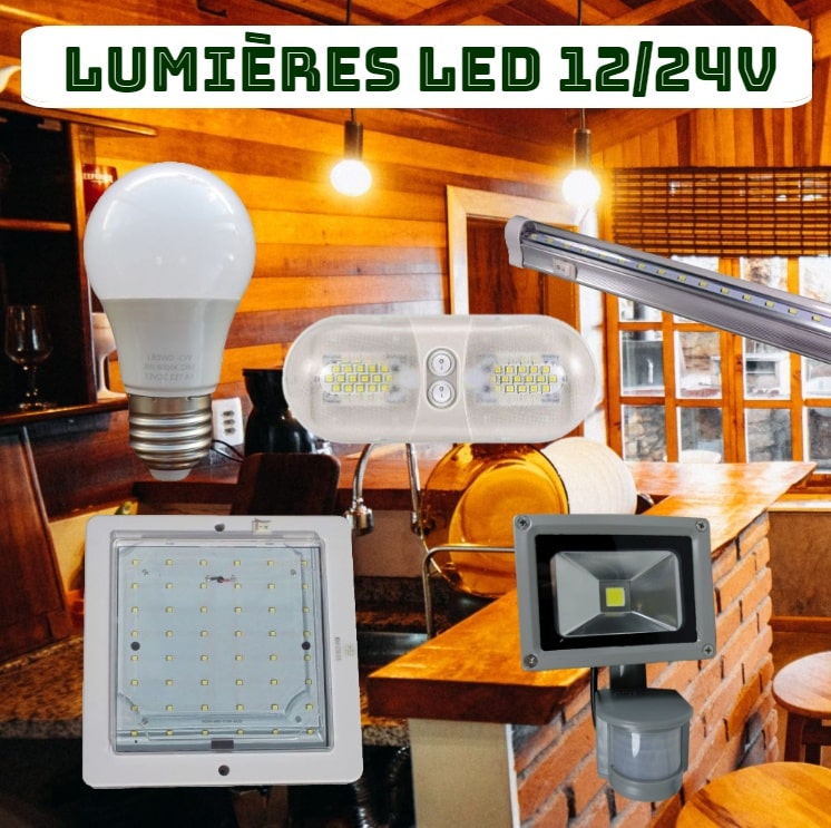 Lumières LED 12 Volts